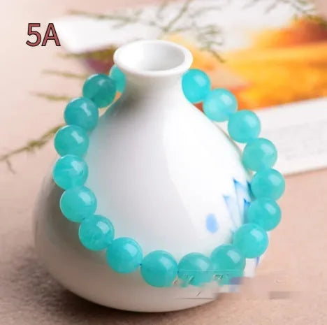 Natural grade 7A Amazonite scattered beads for jewellery making in ice colour grades