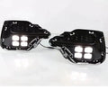 MG ZS modified daytime driving turn signal fog lamp in black ABS housing with 5500K white illumination