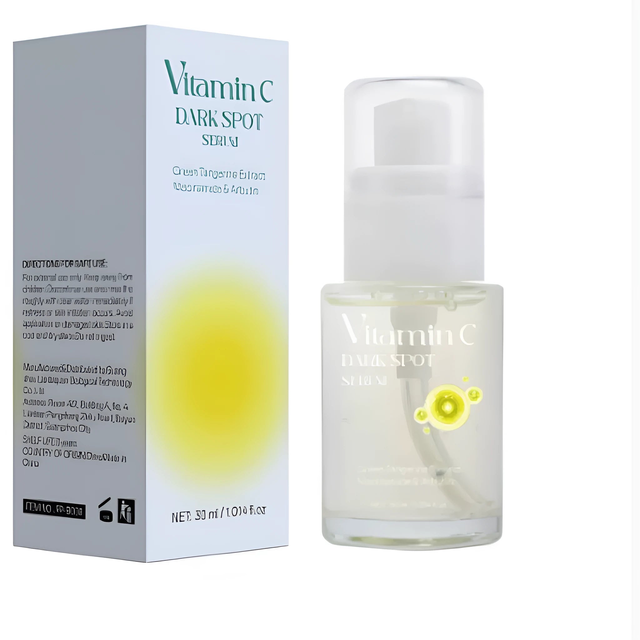 30ml bottle of Vitamin C spot removal facial essence for brightening and hyperpigmentation treatment