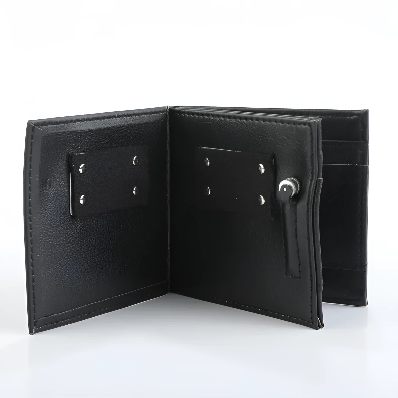 New Fire Wallet Magic Prop genuine leather magic wallet 11.5x10cm