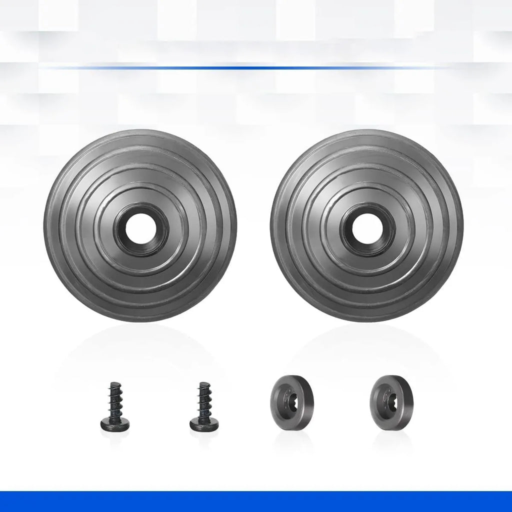 Pair of plastic side cover adapters for Dyson V10 V11 vacuum floor brush head power connection