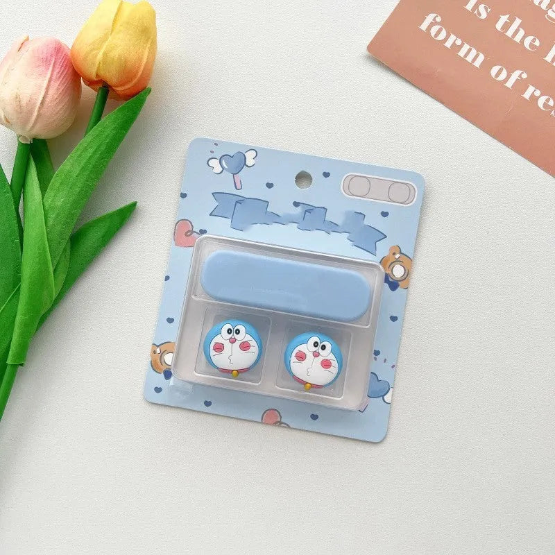 Plastic cartoon magnetic cable fixer for desktop organisation with magnetic hub compatibility