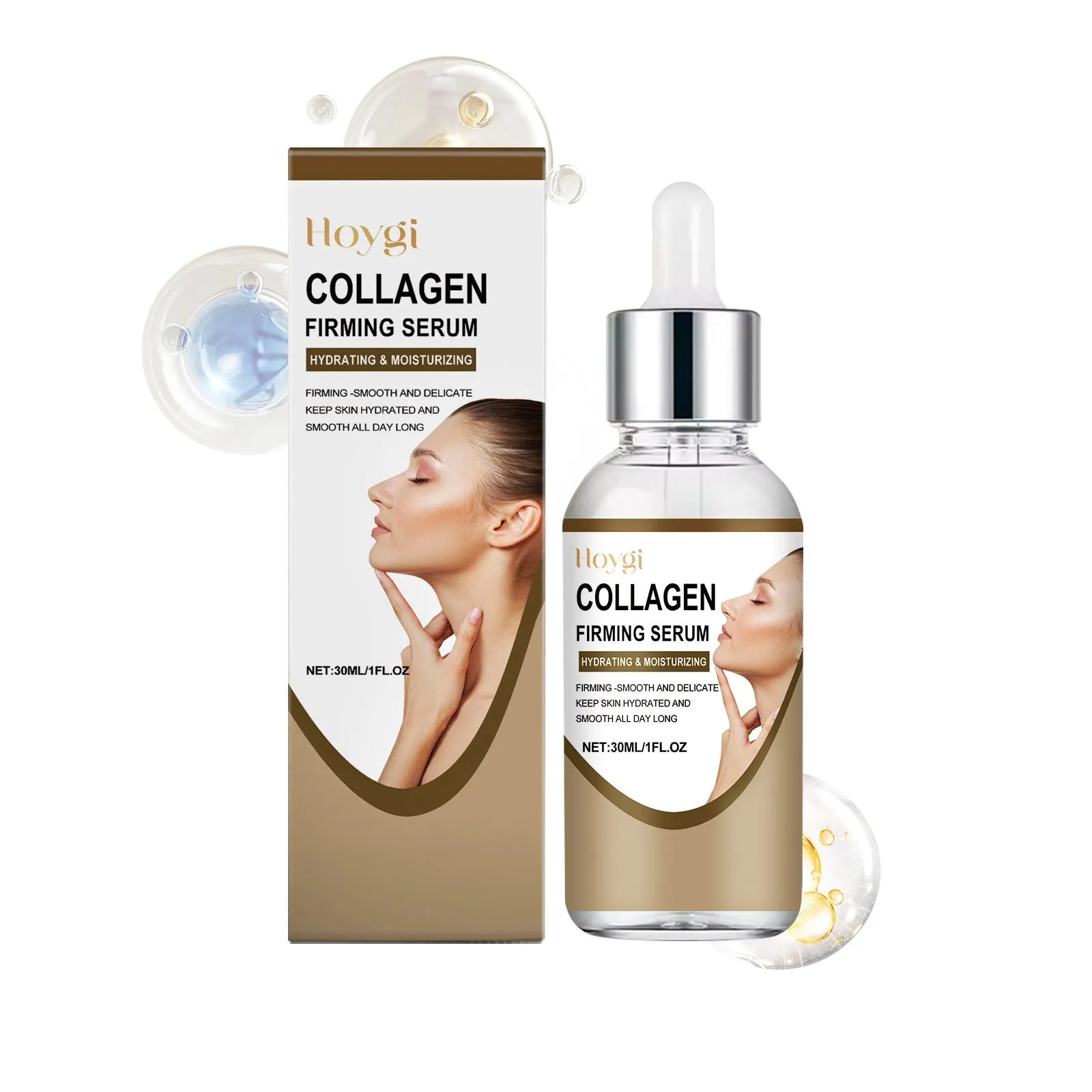 Collagen firming care solution 30ml serum in 2.8cm compact bottle