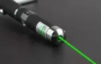 Metal single point laser pen for dogs and cats with green light option