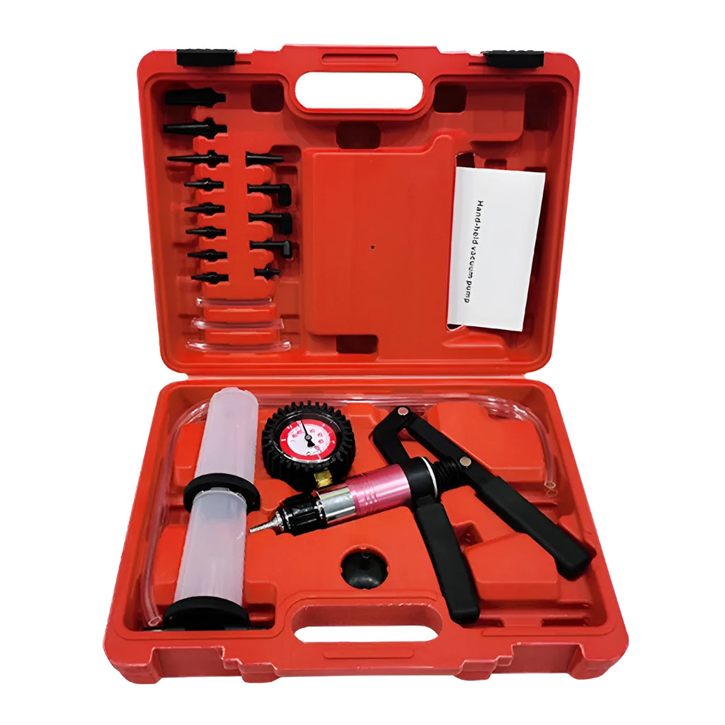 Aluminium alloy manual vacuum air blow gun automotive diagnostic tool kit