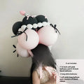 Round balloon bouquet cake DIY decoration set for birthday party centrepieces