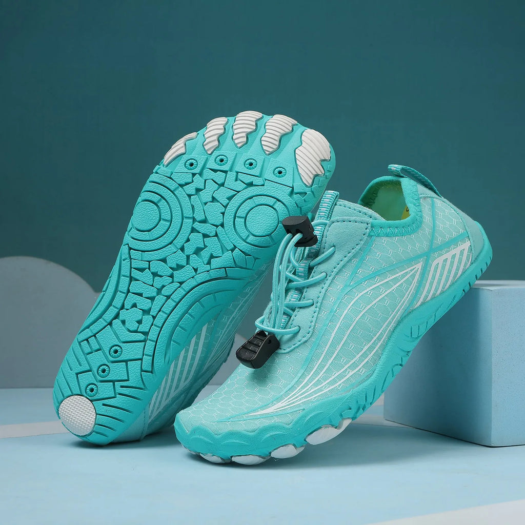 Children's quick-drying wading shoes with non-slip rubber soles for beach sports in multiple colour options