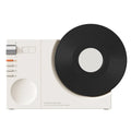 Mini Bluetooth portable speaker in Obsidian Black colour showing compact design with control buttons and card slot